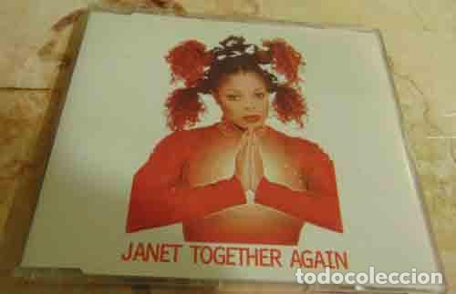 CDs de m&uacute;sica: JANET JACKSON - TOGETHER AGAIN - CD SINGLE - 6 TEMAS - 1997 - Foto 1