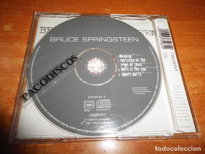 CDs de m&uacute;sica: BRUCE SPRINGSTEEN Missing CD MAXI SINGLE DEL A&Ntilde;O 1996 ESPA&Ntilde;A CONTIENE 4 TEMAS - Foto 2