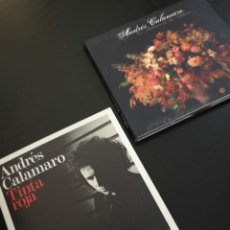 CDs de Música: LOTE ANDRÉS CALAMARO , «TINTA ROJA»(2006)+«EL PALACIO DE LAS FLORES»(2006) . DIGIPACKS .. Lote 113622132