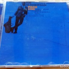 CDs de Música: CD -THE BLUE NOTE COLLECTION - PAGE ONE - JOE HENDERSON (VER TODAS LAS FOTOS). Lote 113623639
