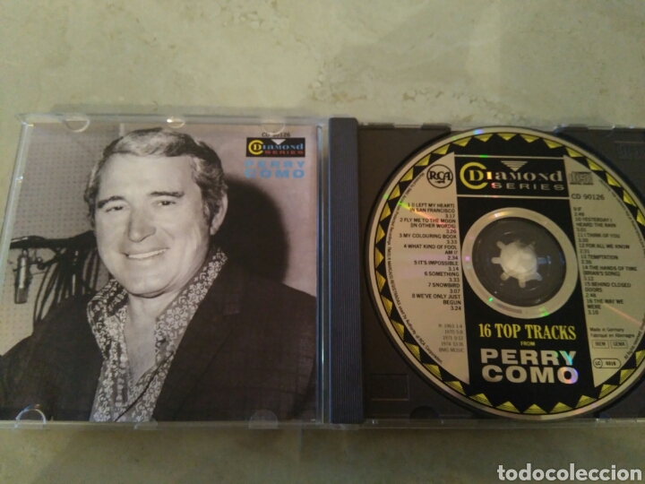 CDs de m&uacute;sica: Perry Como - 16 top tracks - Rca Digitally remastered - Foto 3