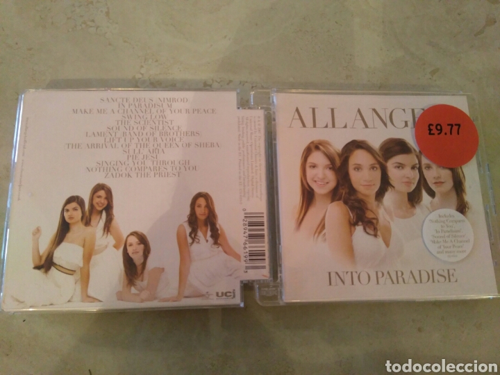 CDs de m&uacute;sica: All angels - Into paradise - Foto 1