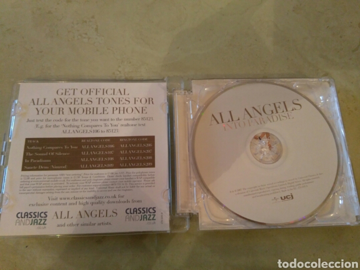 CDs de m&uacute;sica: All angels - Into paradise - Foto 3