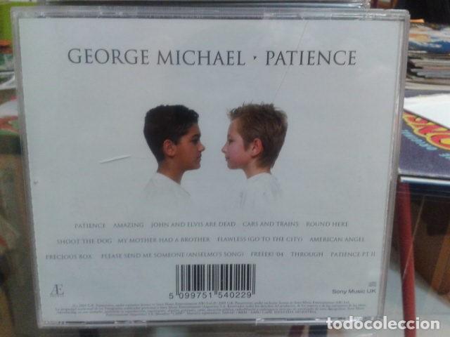 CDs de m&uacute;sica: CD GEORGE MICHAEL ( PATIENCE ) 2004 SONY - Foto 2