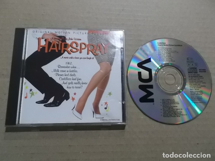 CDs de m&uacute;sica: HAIRSPRAY (CD) JOHN WATERS A&Ntilde;O 1988 - Foto 1