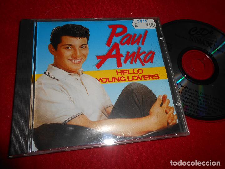 CDs de m&uacute;sica: PAUL ANKA HELLO YOUNG LOVERS CD 1988 - Foto 1