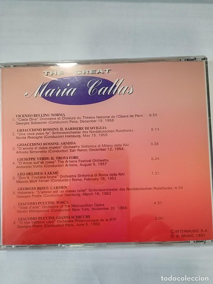 CDs de m&uacute;sica: MARIA CALLAS: THE GREAT - Foto 2