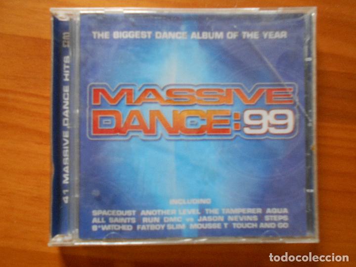 CDs de m&uacute;sica: CD MASSIVE DANCE 99 (2 CD) (1O) - Foto 1