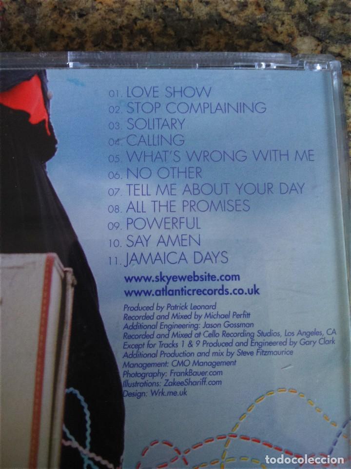CDs de m&uacute;sica: CD -- SKYE - MIND HOW YOU GO -- 2006 - 11 TEMAS -- - Foto 2