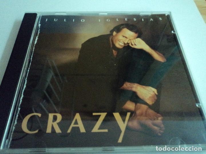 CDs de m&uacute;sica: JULIO IGLESIAS CRAZY - Foto 1
