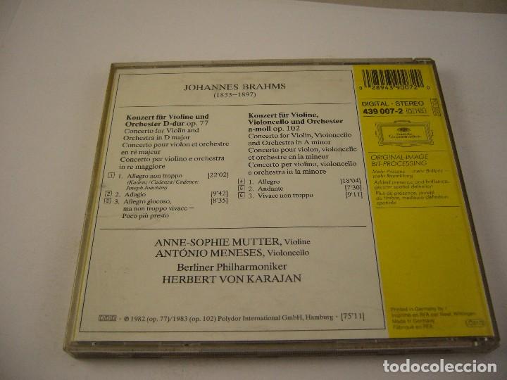 CDs de m&uacute;sica: JOHANNES BRAHMS - VIOLINKONZERT - Foto 4