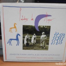 CDs de Música: JOAQUIN PIXAN CANTA A LES POETES ASTURIANES / PALABRES DE MUYER CD+ DVD ASTURIAS PEPETO. Lote 114285163