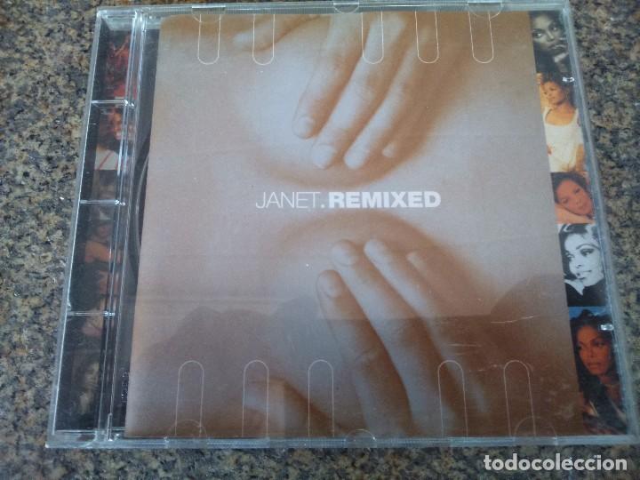 CDs de m&uacute;sica: CD -- JANET REMIXED -- 1995 - 11 TEMAS -- - Foto 1