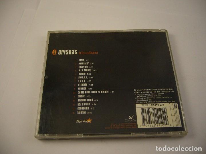 CDs de m&uacute;sica: CD ORISHAS - A LO CUBANO - Foto 4