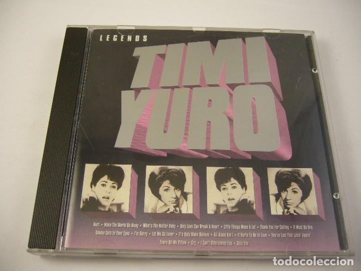 CDs de m&uacute;sica: timi yuro  legends cd - Foto 1