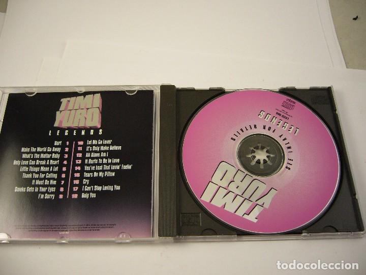 CDs de m&uacute;sica: timi yuro  legends cd - Foto 2