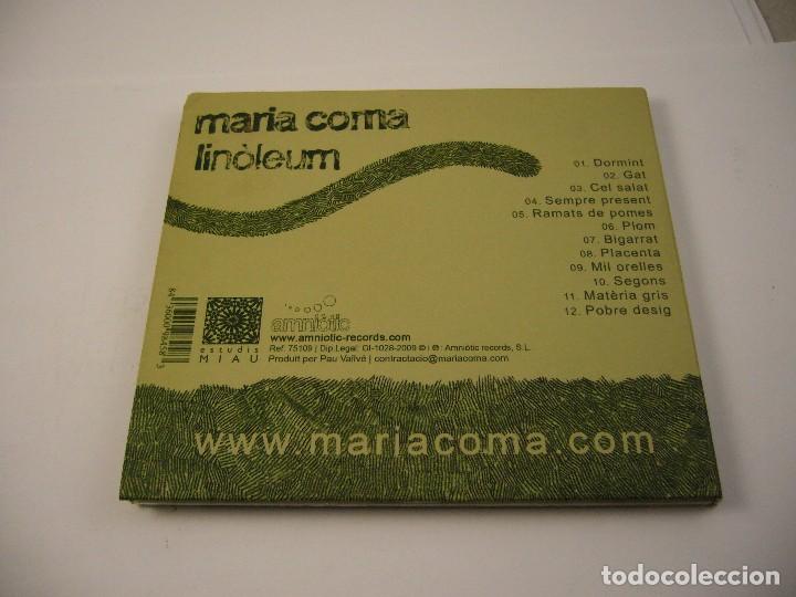 CDs de m&uacute;sica: Maria Coma ?&ndash; Lin&ograve;leum - Foto 4