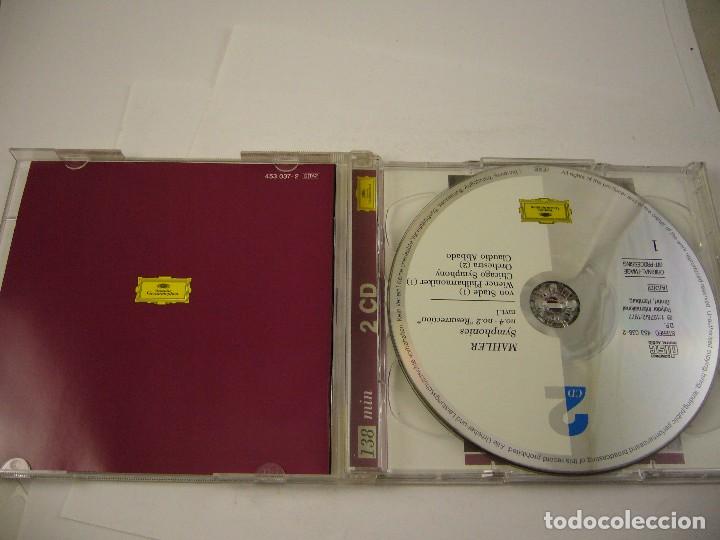 CDs de m&uacute;sica: mahler symphonies 2 & 4 - Foto 2