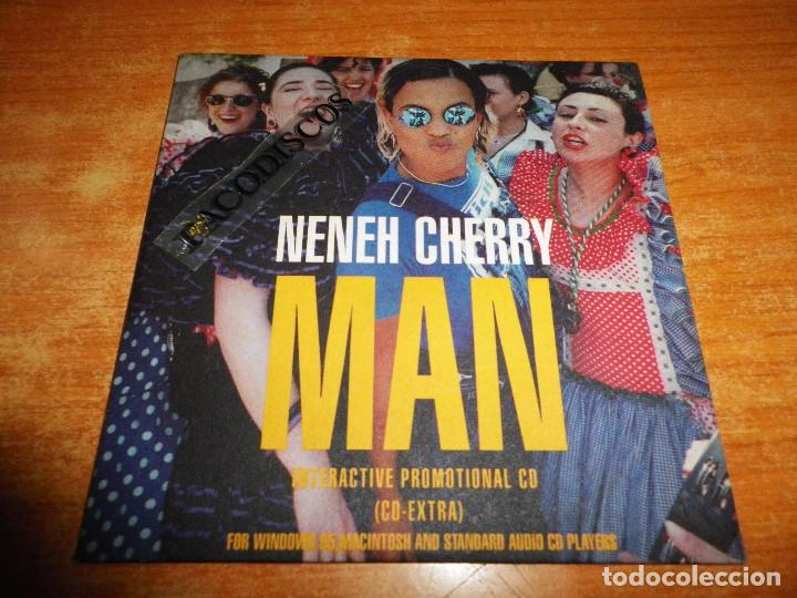 CD di Musica: NENEH CHERRY Man CD SINGLE PROMO UK INTERACTIVO DEL A&Ntilde;O 1996 PORTADA DE CARTON CONTIENE 4 TEMAS