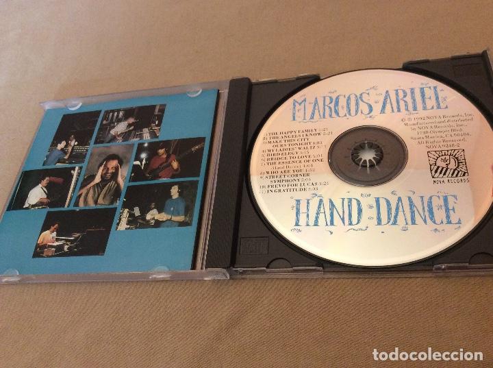 CDs de m&uacute;sica: MARCOS ARIEL HAND DANCE. 1992. - Foto 3