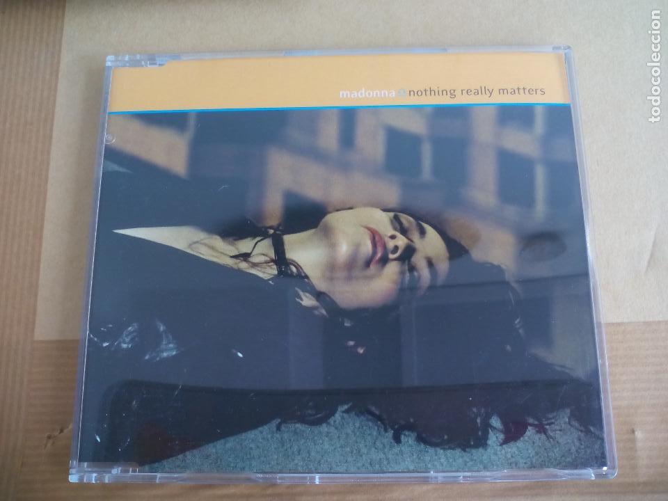 CDs de m&uacute;sica: MADONNA NOTHING REALLY MATTERS 3 temas, CD USA - Foto 1