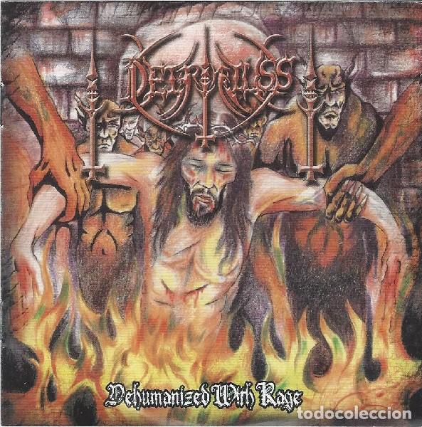 Musik-CDs: Detriktuss -- Dehumanized With Rage --black metal death