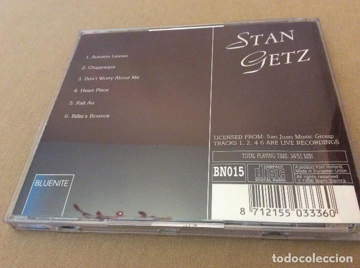 CDs de m&uacute;sica: STAN GETZ - Autumn Leaves. 1996. Bluenite. - Foto 2