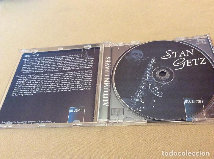 CDs de m&uacute;sica: STAN GETZ - Autumn Leaves. 1996. Bluenite. - Foto 3