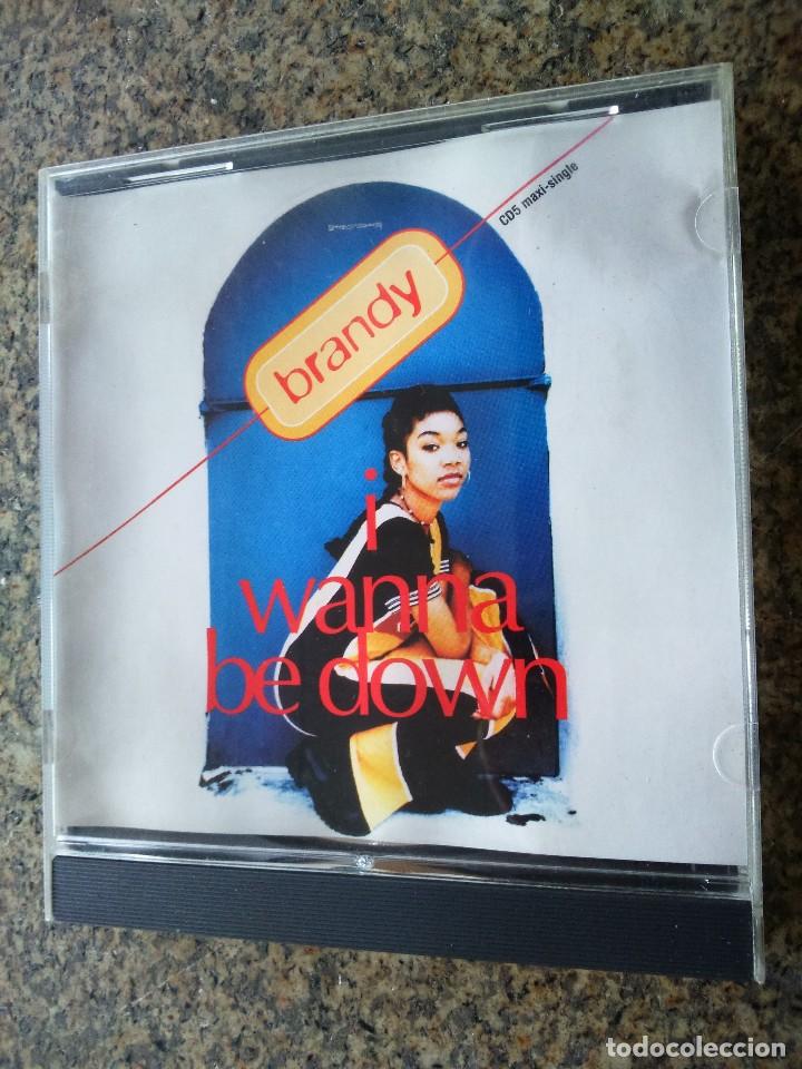 CDs de m&uacute;sica: CD -- BRANDY -- I WANNA BE DOWN -- SINGLE 5 TEMAS -- - Foto 1