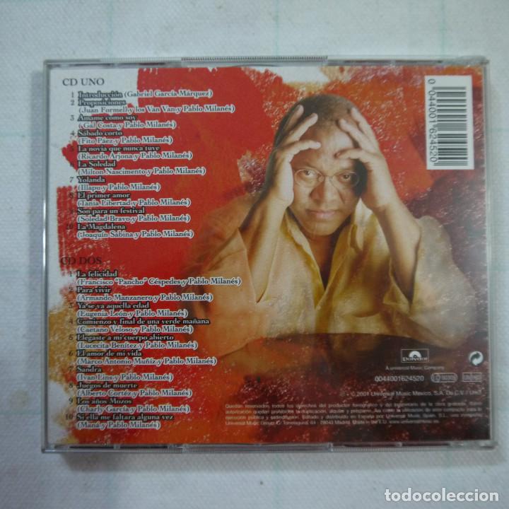 CDs de m&uacute;sica: PABLO MILANES - PABLO QUERIDO - 2 CDS - 2001 - Foto 4