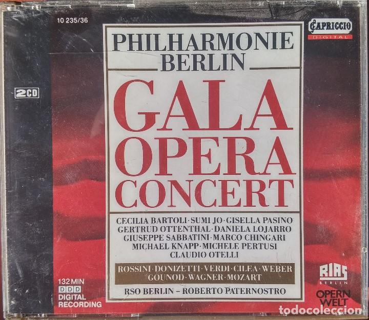 CD di Musica: GALA OPERA CONCERT - PHILHARMONIE BERLIN - 2 CD