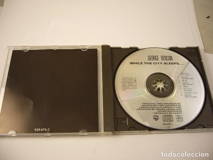 CDs de m&uacute;sica: GEORGE BENSON - WHILE THE CITY SLEEPS - Foto 3
