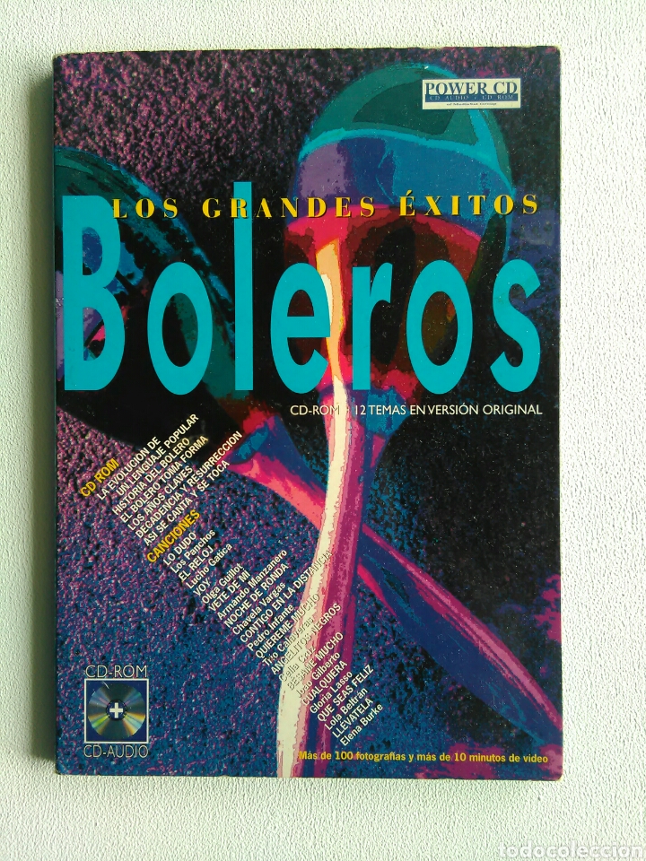CDs de m&uacute;sica: BOLEROS GRANDES EXITOS - Foto 1