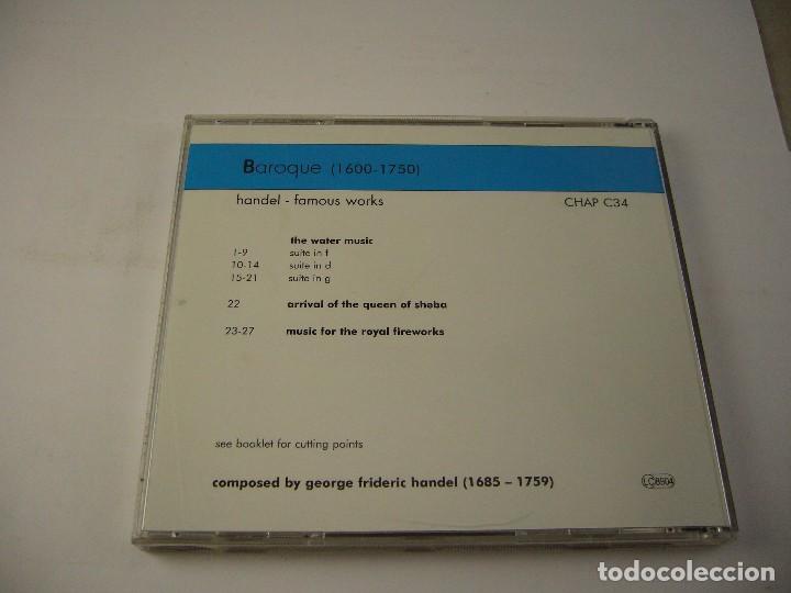 CDs de m&uacute;sica: baroque handel famous works - Foto 4