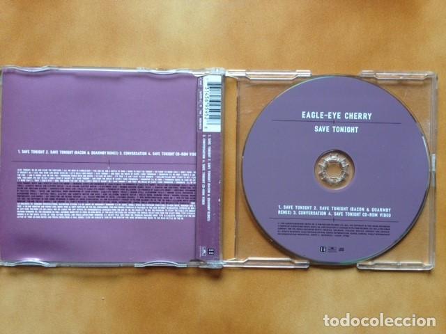 CDs de m&uacute;sica: CD SINGLE EAGLE EYE CHERRY - SAVE TONIGHT - 4 TRACKS - Foto 2