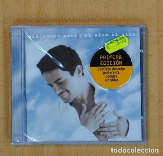 CDs de m&uacute;sica: ALEJANDRO SANZ - EL ALMA AL AIRE - CD - Foto 1
