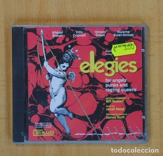 Music CDs: ELEGIES FOR ANGELS PUNKS AND RAGING QUEENS B.S.O. - CD