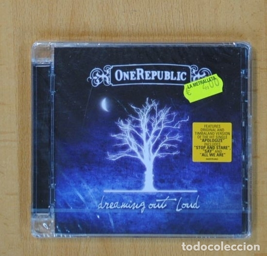 CDs de m&uacute;sica: ONE REPUBLIC - DREAMING OUT LOUD - CD - Foto 1