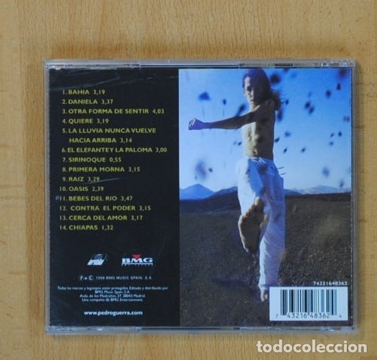 CDs de m&uacute;sica: PEDRO GUERRA - RAIZ - Foto 2