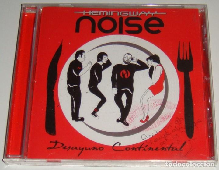 CDs de m&uacute;sica: CD - HEMINGWAY NOYSE - DESAYUNO CONTINENTAL - AUTOGRAFIADO - 4 TEMAS