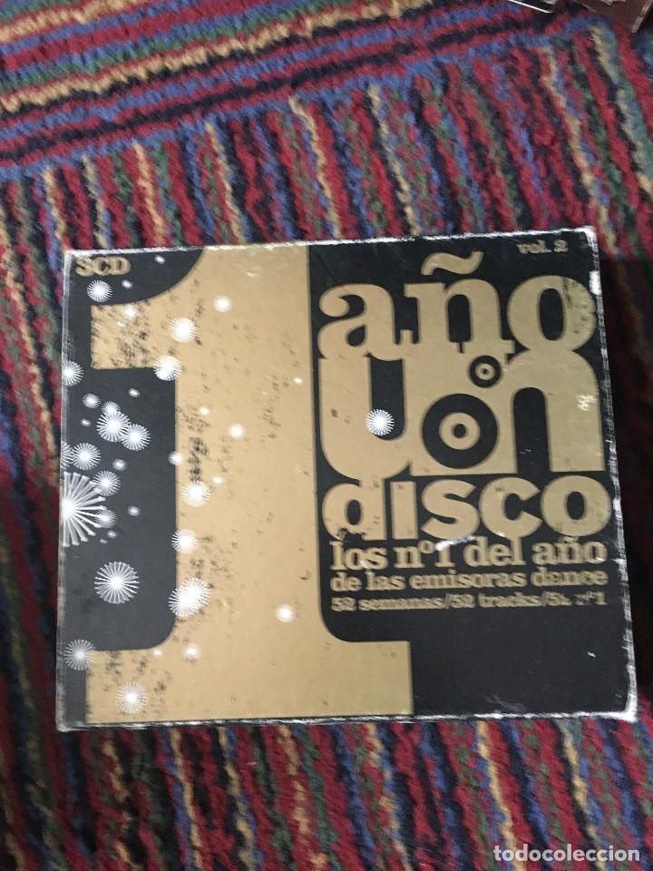 CDs de m&uacute;sica: 1 a&ntilde;o disco los numero uno del a&ntilde;o x3 cd - Foto 1