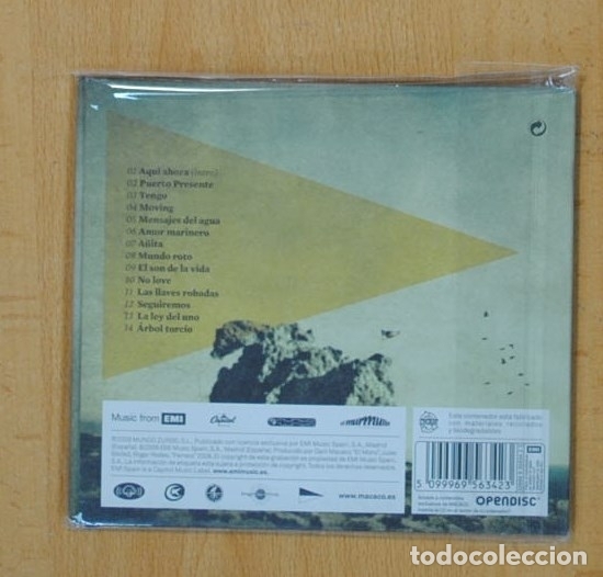 CDs de m&uacute;sica: MACACO - PUERTO PRESENTE - CD - Foto 2