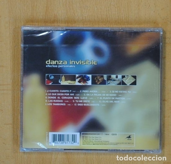 CDs de m&uacute;sica: DANZA INVISIBLE - EFECTOS PERSONALES - CD - Foto 2
