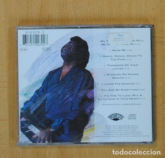 CDs de m&uacute;sica: JAMES BROWN - LOVE OVER DUE - CD - Foto 2