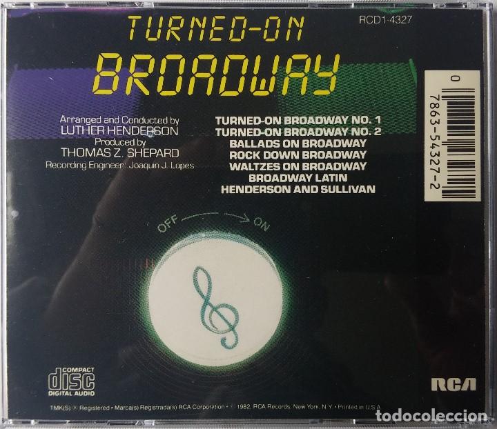 CDs de m&uacute;sica: TURNED-ON BROADWAY - CD - Foto 2