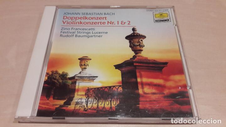 CDs de m&uacute;sica: BACH: DOPPELKONZERT VIOLINKONZERTE NR. 1, 2. - Foto 1