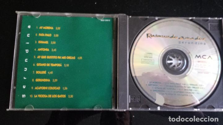 CDs de m&uacute;sica: CD RAIMUNDO AMADOR: GERUNDINA - Foto 3