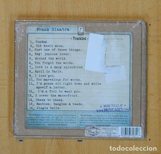 CDs de m&uacute;sica: FRANK SINATRA - GRANDES INTERPRETES - CD - Foto 2