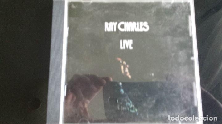 CDs de m&uacute;sica: CD RAY CHARLES: LIVE - Foto 1