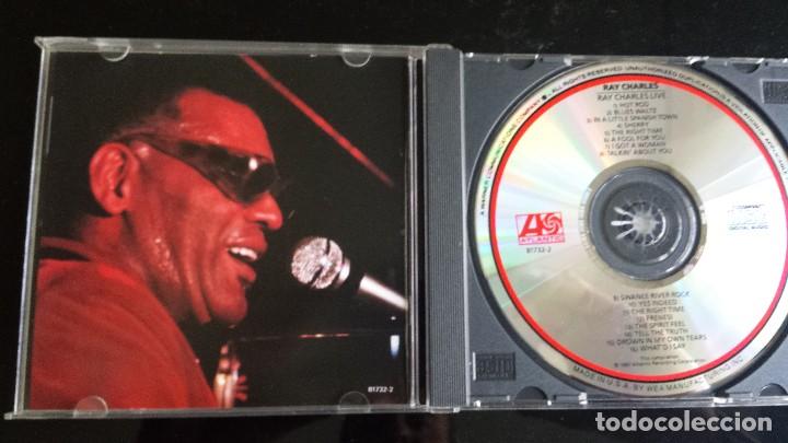 CDs de m&uacute;sica: CD RAY CHARLES: LIVE - Foto 3